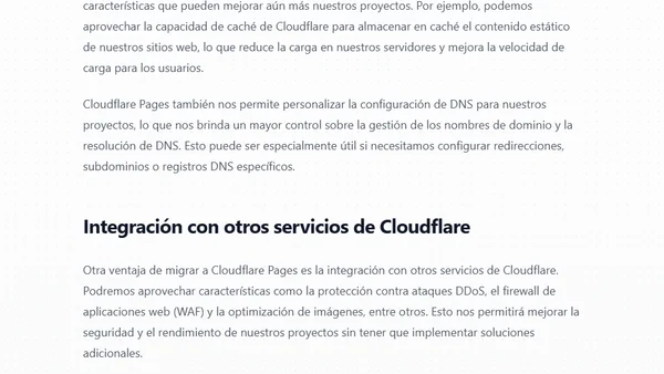 Moviendo mis side projects a Cloudflare