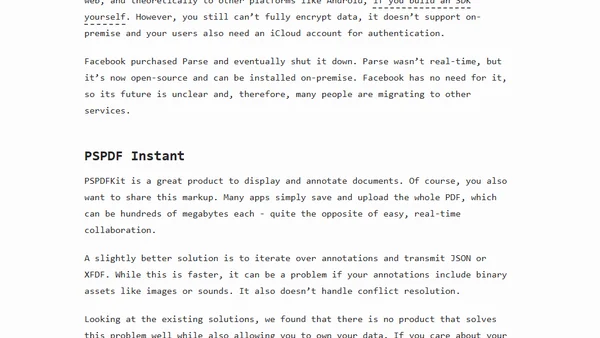 Real-time collaboration, Apple, and you