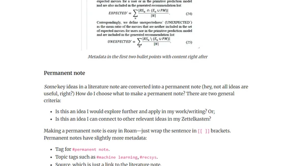 Stop Taking Regular Notes; Use a Zettelkasten Instead
