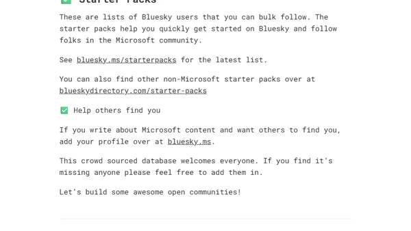 I just launched 🦋 Bluesky.ms!