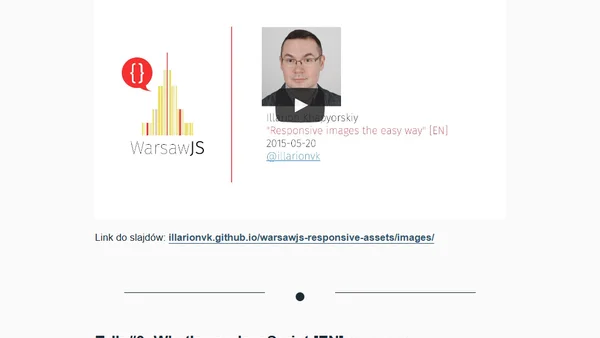 WarsawJS Meetup #9