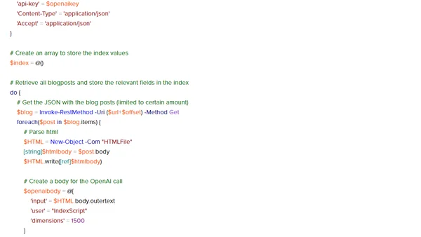 Use AI search in a power app to search an API