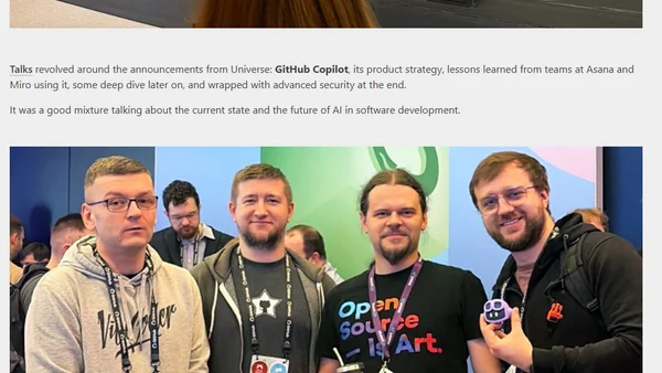 GitHub Universe Recap Warsaw