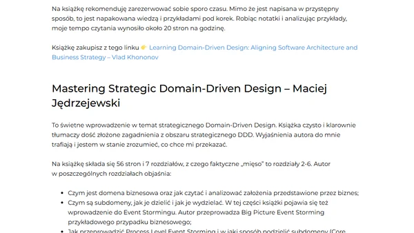 Książki programistyczne, które przeczytałem w 2025 roku