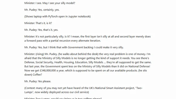 The Ministry of Silly Models