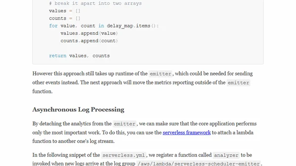 Measuring Performance with CloudWatch Custom Metrics and Insights