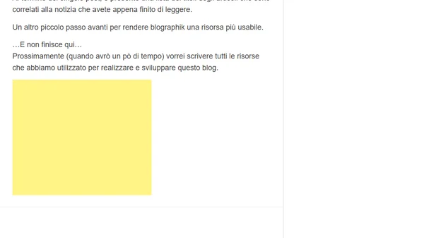 Nuova funzionalità per blographik.it