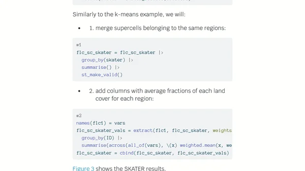 Spatial regionalization using universal superpixels algorithm