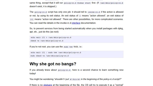 Use policy-rc.d to prevent services from starting automatically