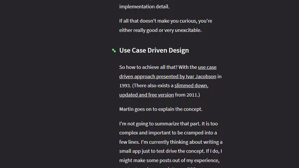 Impulse: "Architecture - The Lost Years"