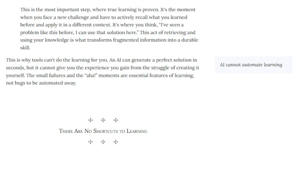 The Learning Loop and LLMs