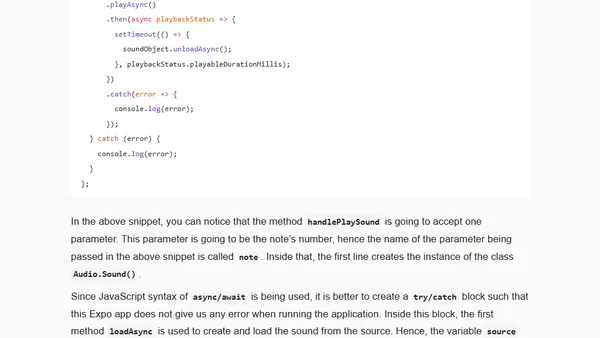 How to build a xylophone app with Audio API, React Native, and Expo
