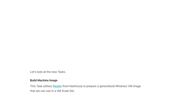 Moving from Azure VMs to Azure VM Scale Sets - VM Image Build