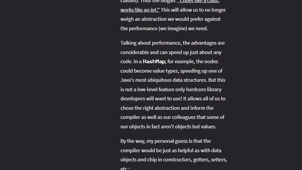What Future Java Might Look Like