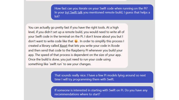 iOS Chat with Marc Aupont