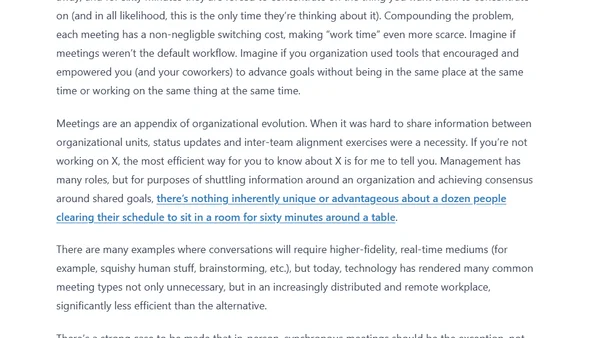 Four characteristics of modern collaboration tools