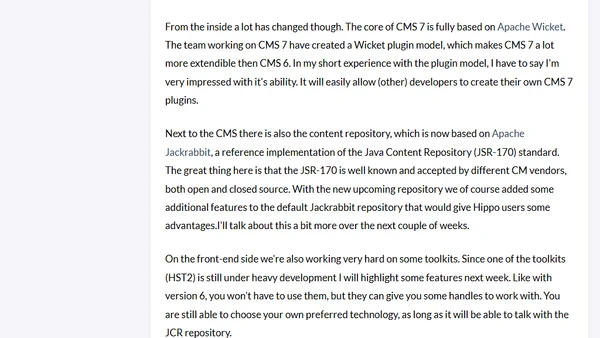 Watch out! Hippo ECM is coming!