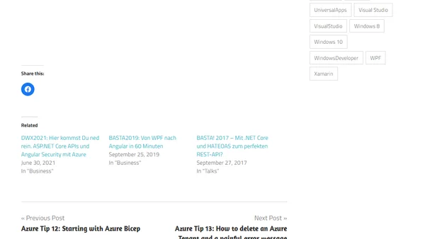 DDC2021: Hier kommst Du ned rein. ASP.NET Core APIs und Angular Security mit Azure