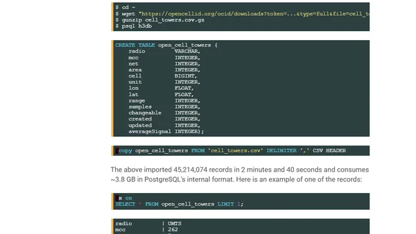 Faster Geospatial Enrichment