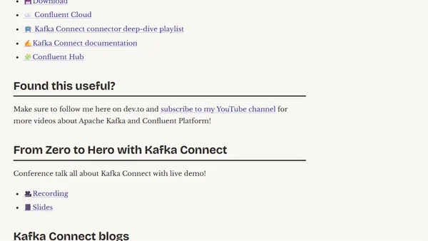 What is Kafka Connect?