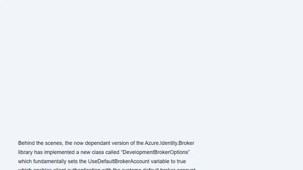Microsoft Resolves WAM Issues for Microsoft Graph PowerShell