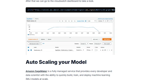 Going Production: Auto-scaling Hugging Face Transformers with Amazon SageMaker