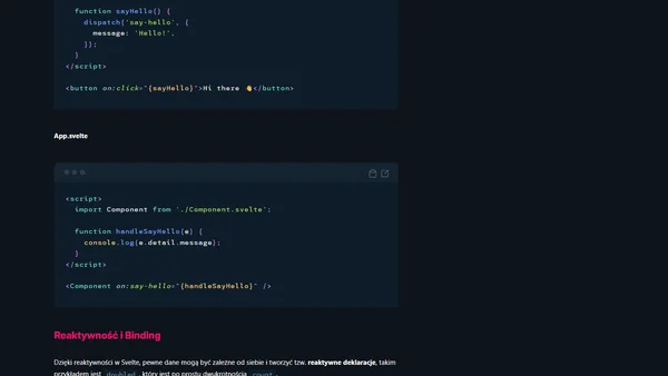 Svelte - nie tylko React, Vue i Angular