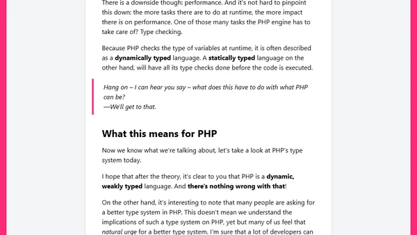 What PHP can be