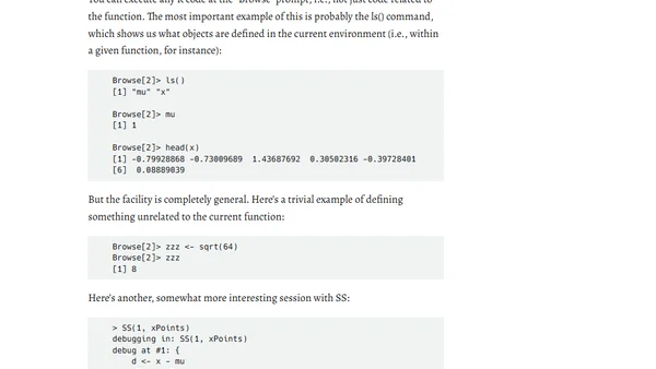 Debugging Tools in R with Michael Hannon