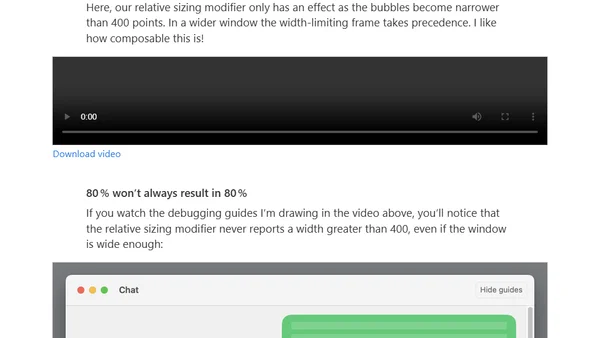 Working with percentages in SwiftUI layout