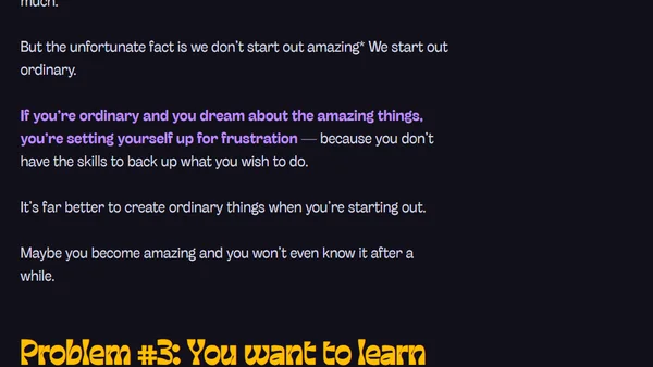 Overcoming 7 main problems of learning to code for people who don't have a developer job