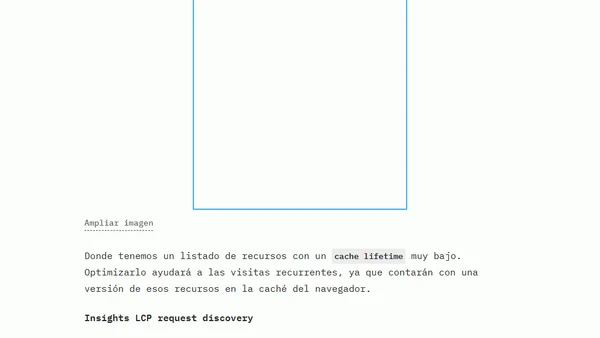 Chrome DevTools para depurar el rendimiento de una web