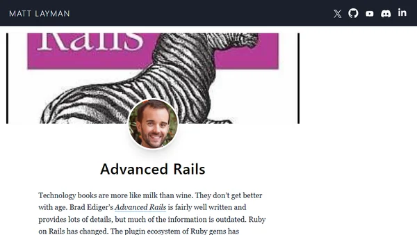 Advanced Rails