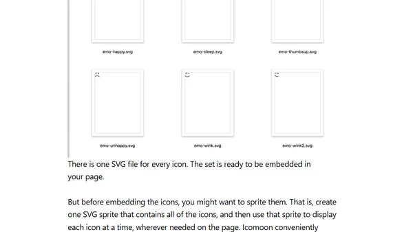 Making the Switch Away from Icon Fonts to SVG: Converting Font Icons to SVG