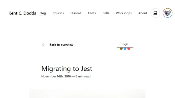 Migrating to Jest