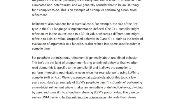 Why Do Peephole Optimizations Work?