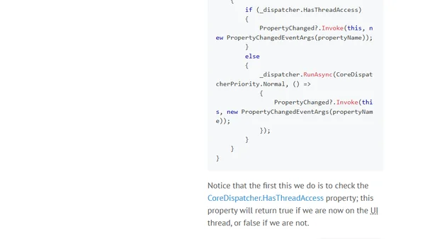 Building a dispatcher agnostic view-model
