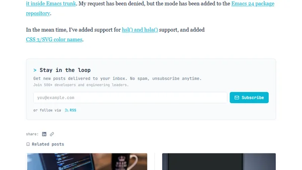 Update on rainbow-mode