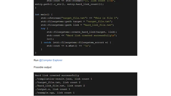 22 Common Filesystem Tasks in C++20