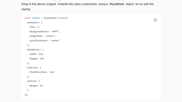 How to Build an Audio Player in React Native