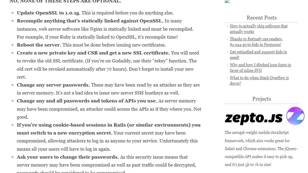 Heartbleed exploit tl;dr
