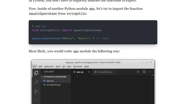 The Module Import in JavaScript Has a Drawback