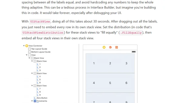 The power of UIStackView