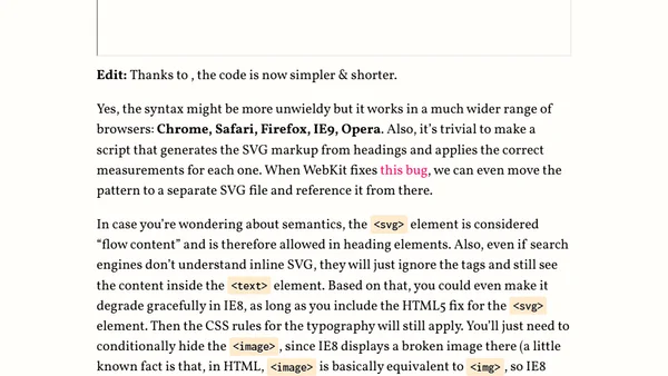 Text masking — The standards way