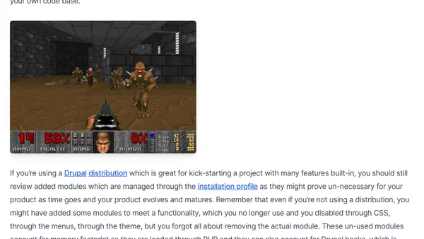Drupal Performance Tip – removing unused modules