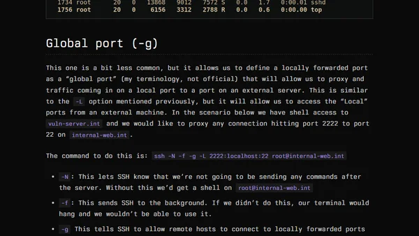 An Excruciatingly Detailed Guide To SSH (But Only The Things I Actually Find Useful)