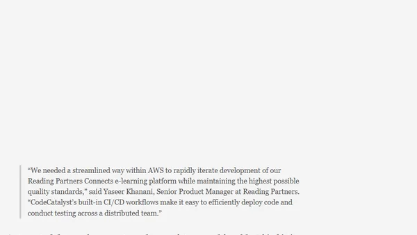 Announcing General Availability of Amazon CodeCatalyst