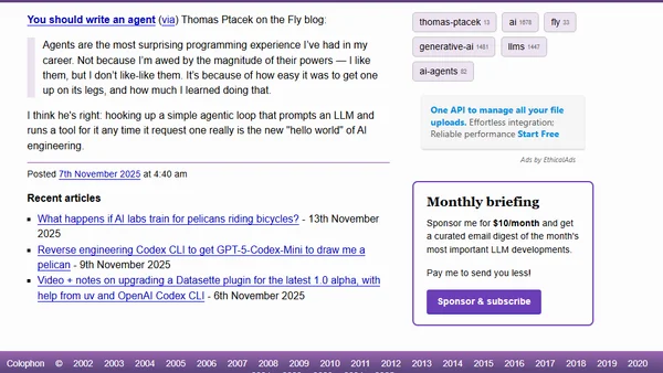 You should write an agent