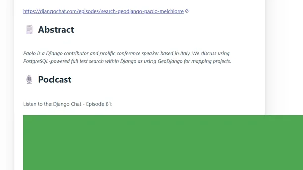 Django Chat - Episode 81