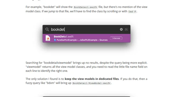 How to make the View to ViewModel relationship clear
